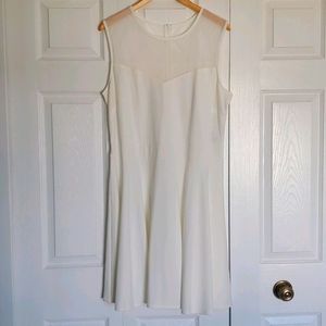 Sylvies Tidoso White Mini Dress XXL